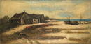 C.A. Edward Framed Oil Painting, Landscape
