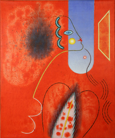 Anton Cetin, Acrylic & Mixed Media Painting