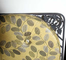 Pair of Outdoor Metal Loveseats