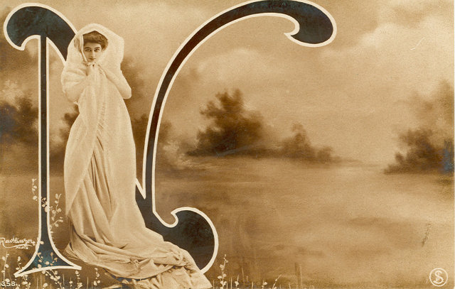 Set of 4 Postcards, Early 1900's