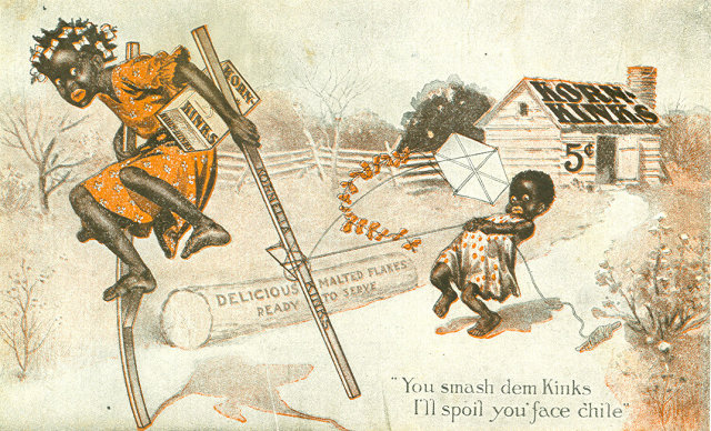 Early 1900's Postcard, Korn Kinks
