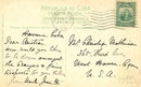 1914 Postcard, Reader In Cigar Factory, Cuba