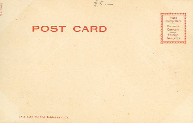 Early 1900's Postcard, Subway Station NYC