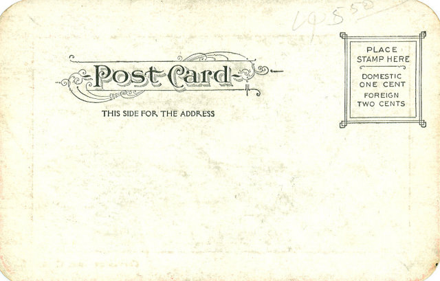 1906 Postcard, To My Valentine