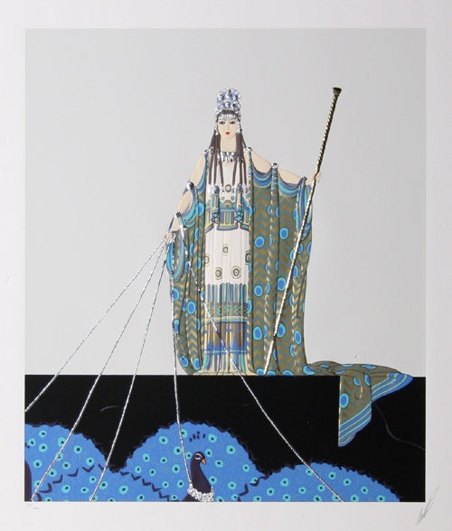 Erte, Hera and Zeus Suite, Serigraphs