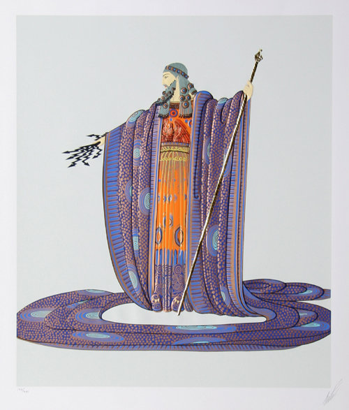 Erte, Hera and Zeus Suite, Serigraphs