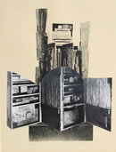 Louise Nevelson, Lullaby, Lithograph/Collage