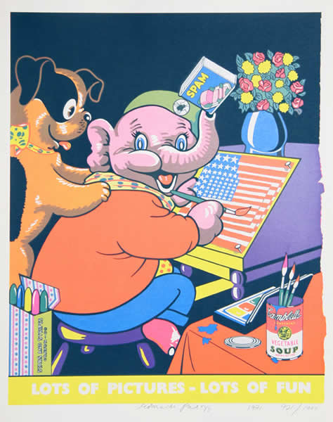 Eduardo Paolozzi, Signed Serigraph 1971