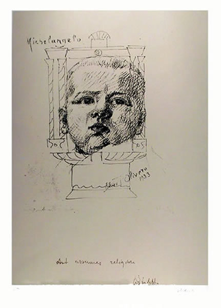 Michelangelo Pistoletto, Signed Silkscreen