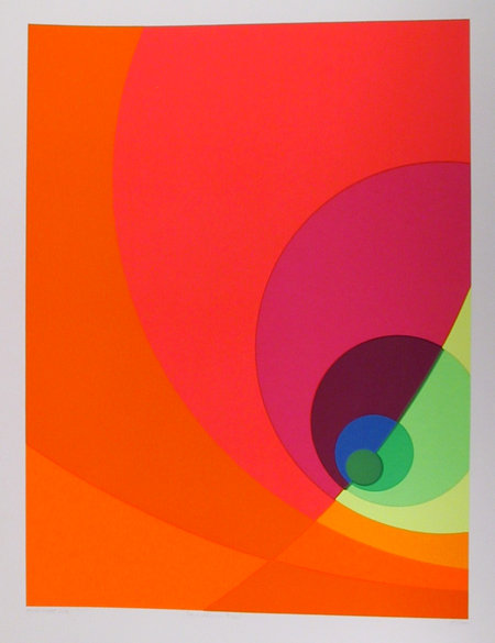 Herbert Aach, Split Infinity, Serigraph