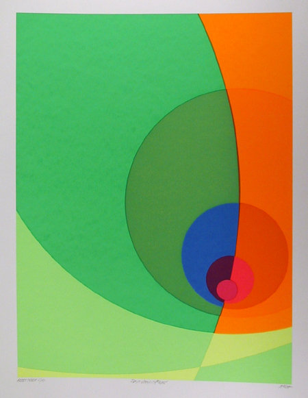 Herbert Aach, Split Infinity, Serigraph