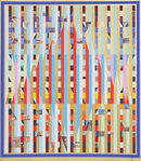 Yaacov Agam, Homage to Israel, Serigraph