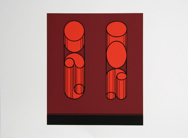 Josef Albers, Silkscreen 1972