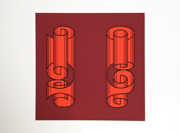 Josef Albers, Silkscreen 1972