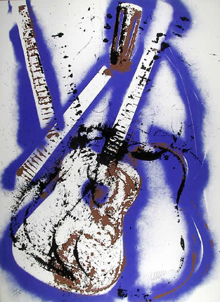 Arman, Flamenco Guitar, Serigraph