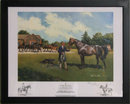 Cuneo, Royal Stallion, Horse Print Signed