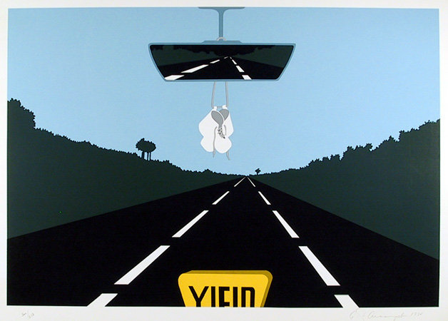 Allan D'arcangelo, Signed Serigraph