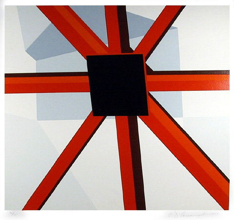 Allan D'arcangelo, Star, Signed Serigraph