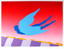 Peter Max, Pink Sky Flyer, Serigraph