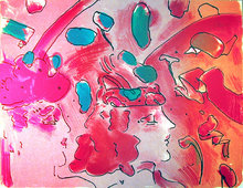 Peter Max, Reflections II, Lithograph