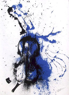 Arman, Crossfire, Serigraph