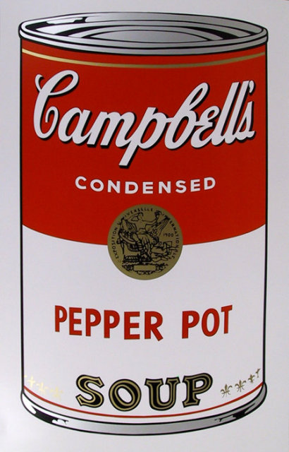 Andy Warhol, Campbell's Soup Can, Serigraph