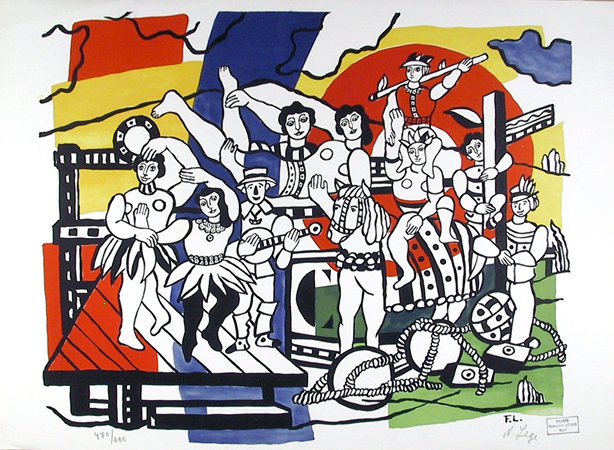 Fernand Leger, The Parade, Lithograph