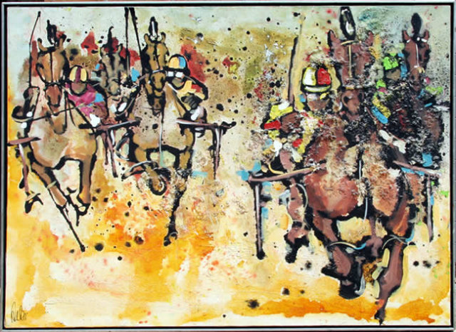 Ernest Aebi, Roosevelt Raceway, Painting