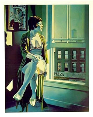 Arne Besser, Street Below, Serigraph