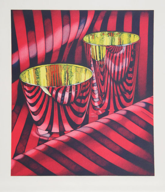 Jeanette Pasin Sloan, Red Shift, Lithograph