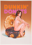 Mel Ramos, Donuts, Signed Lithograph Pin-Up