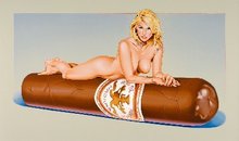 Mel Ramos, Hav a Havana VII, Cigar Lithograph