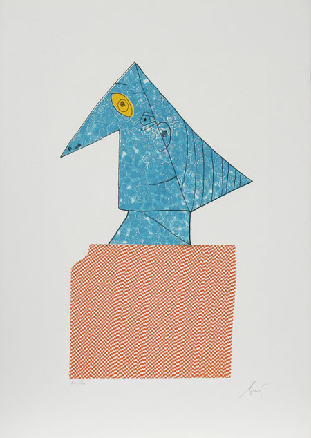Enrico Baj, Chez Picasso 4, Aquatint Etching
