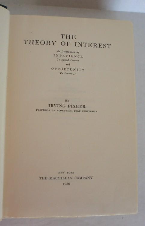 The Theory of Interest