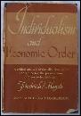 Individualism and Economic Order by Friedrich Hayek