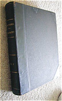 INDIAN TRIBES - 1st edition LEATHER FOLIO by FRANCIS DRAKE circa 1884