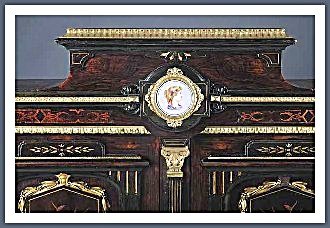 American Renaissance Inlaid & Ebonized Rosewood