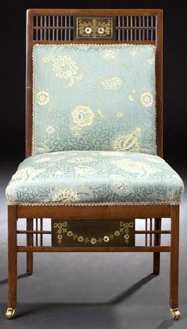 Aesthetic Movement Mahogany Side Chair