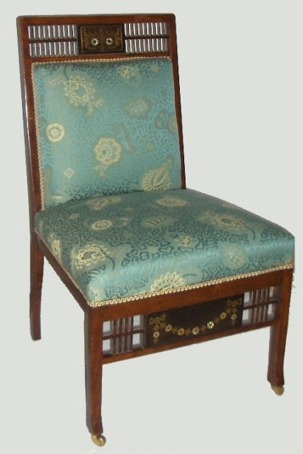 Aesthetic Movement Mahogany Side Chair