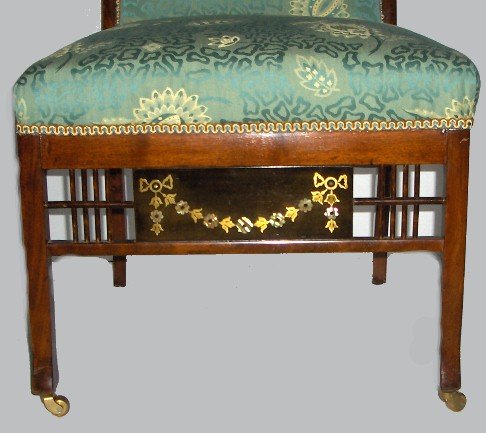 Aesthetic Movement Mahogany Side Chair