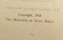 Practical Points on Stock Trading by Scribner Browne 1918 - First Edition