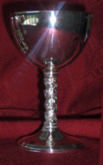 Silver Plate Wine Goblets, Set of 8
