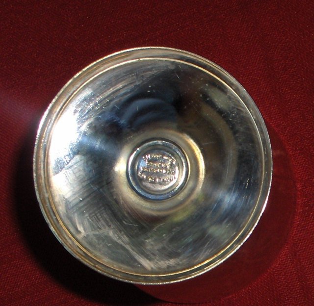 Silver Plate Wine Goblets, Set of 8
