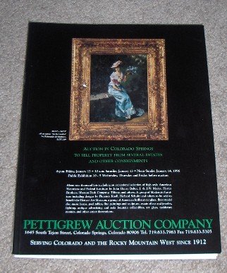 January 14, 1996 - Pettigrew Auction Catalog