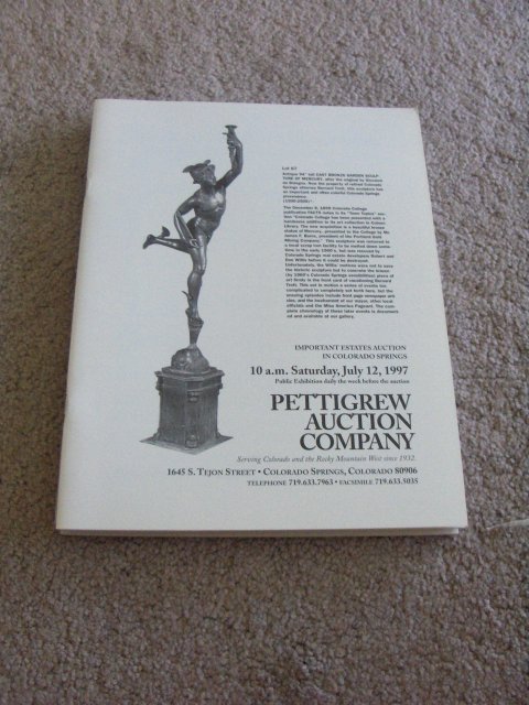 July 12, 1997 - Pettigrew Auction Catalog,