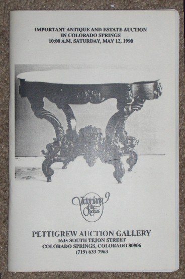May 12, 1990 - Pettigrew Auction Catalog,