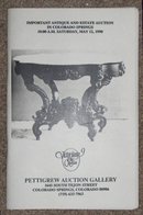 May 12, 1990 - Pettigrew Auction Catalog,