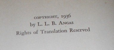 Investment for Appreciation by L. L. B. Angas First Edition