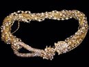 Miriam Haskell Asymmetrical Baroque Necklace