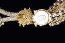 Miriam Haskell Asymmetrical Baroque Necklace